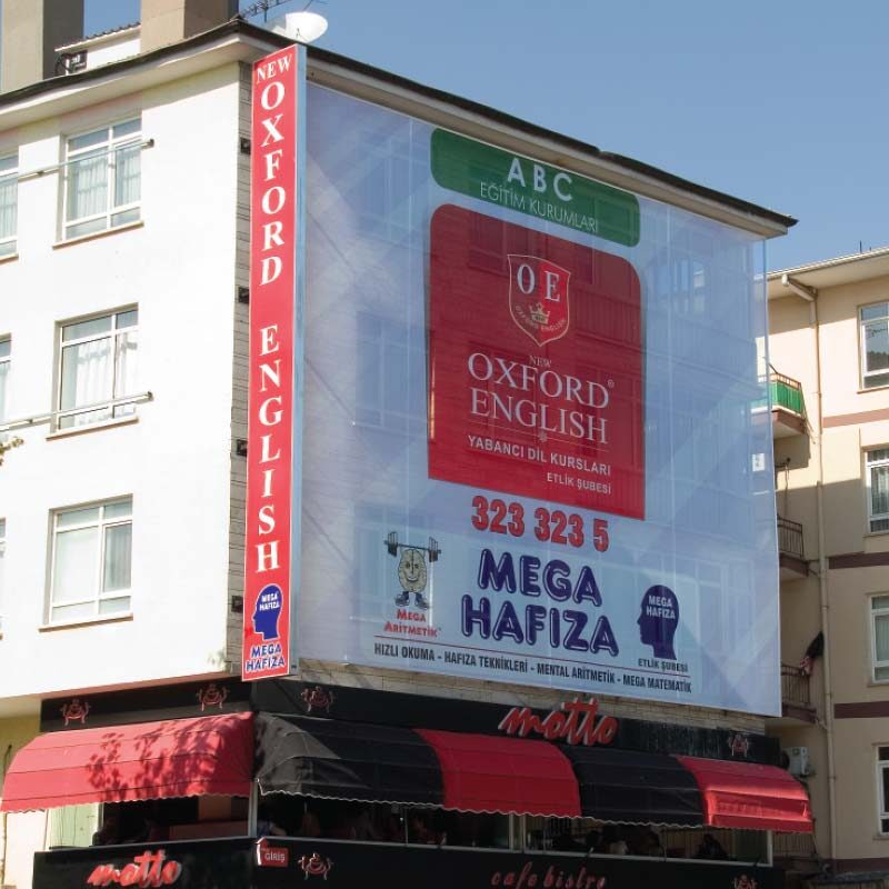 Cephe giydirme uygulaması - Koca Reklam