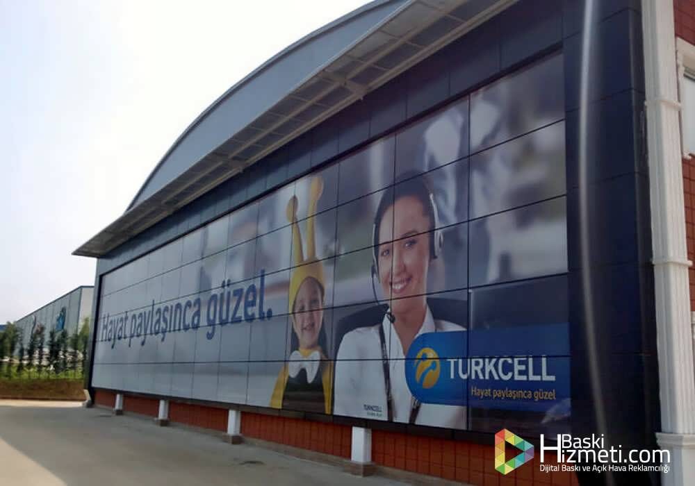 Cephe giydirme uygulaması - Koca Reklam