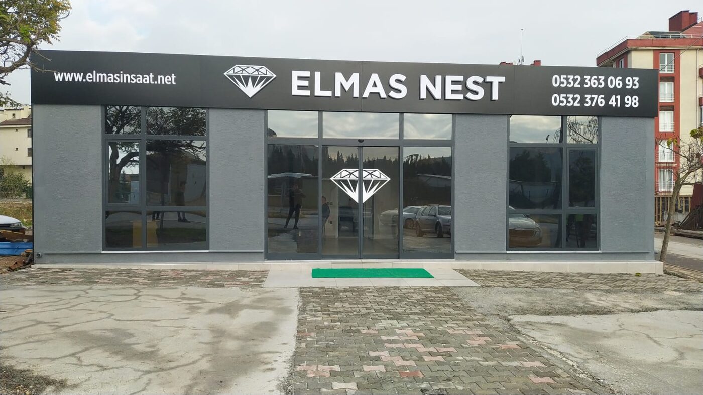 Işıklı tabela ve cephe tabela projesi - Koca Reklam