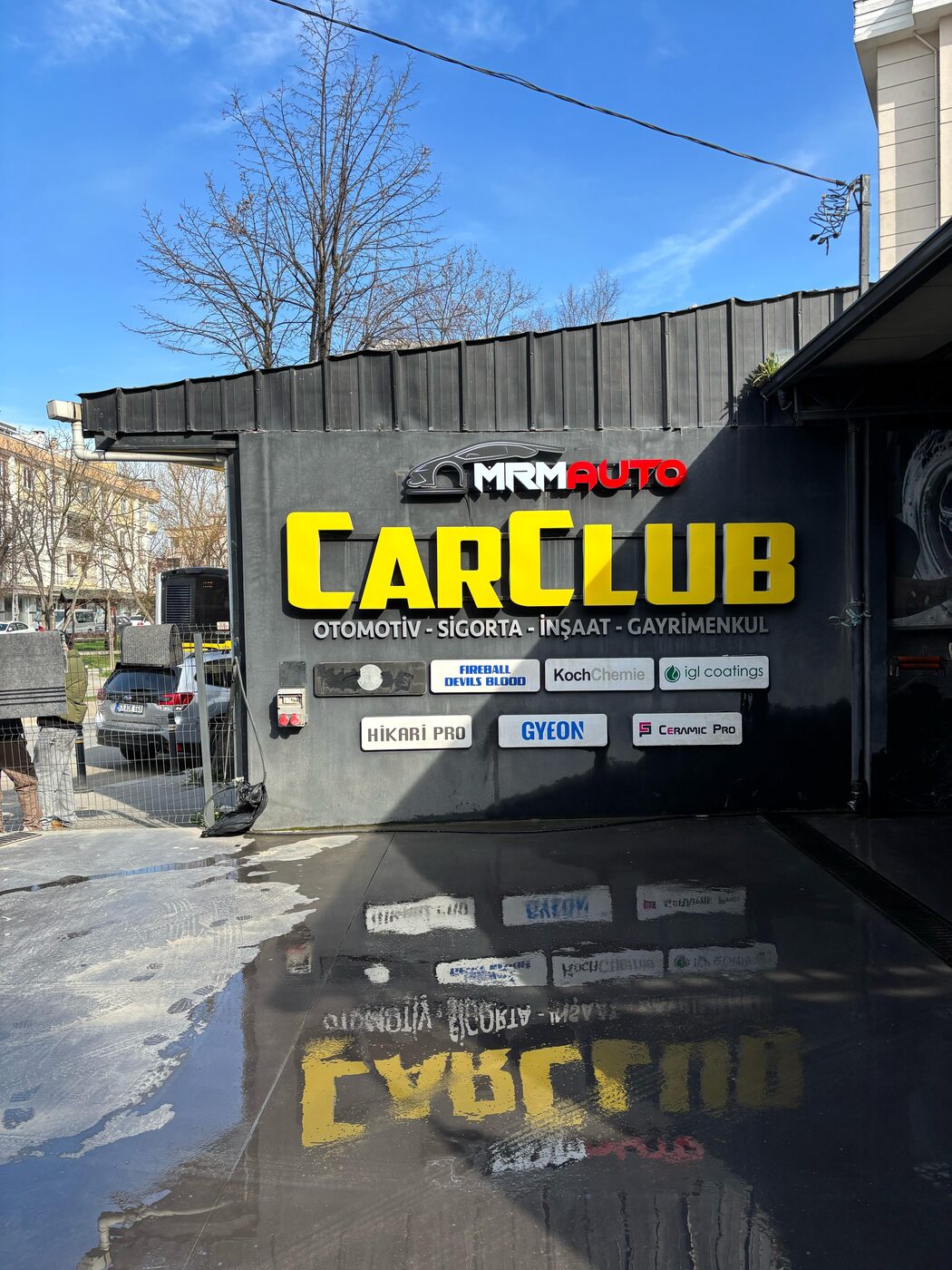 Işıklı tabela ve cephe tabela projesi - Koca Reklam