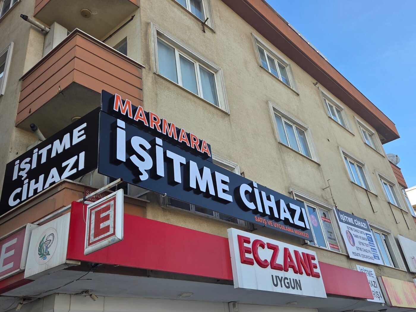Işıklı tabela ve cephe tabela projesi - Koca Reklam