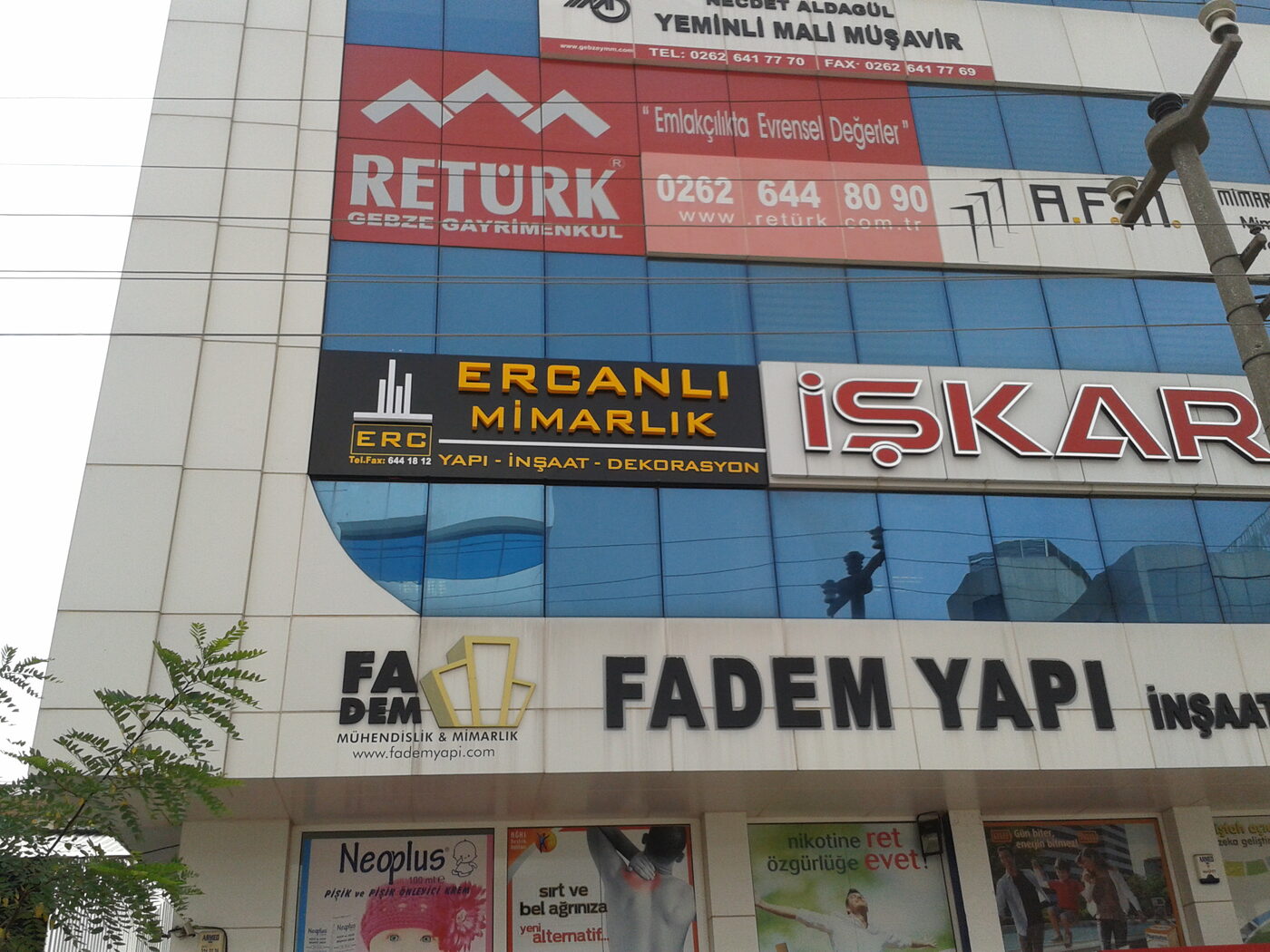 Işıklı tabela ve cephe tabela projesi - Koca Reklam