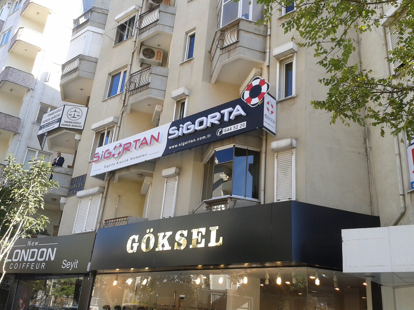 Işıklı tabela ve cephe tabela projesi - Koca Reklam