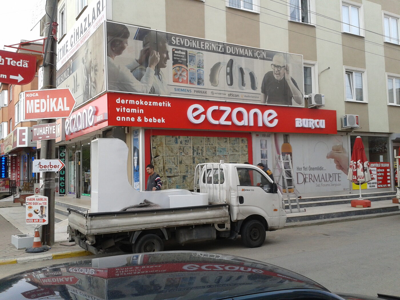 Işıklı tabela ve cephe tabela projesi - Koca Reklam