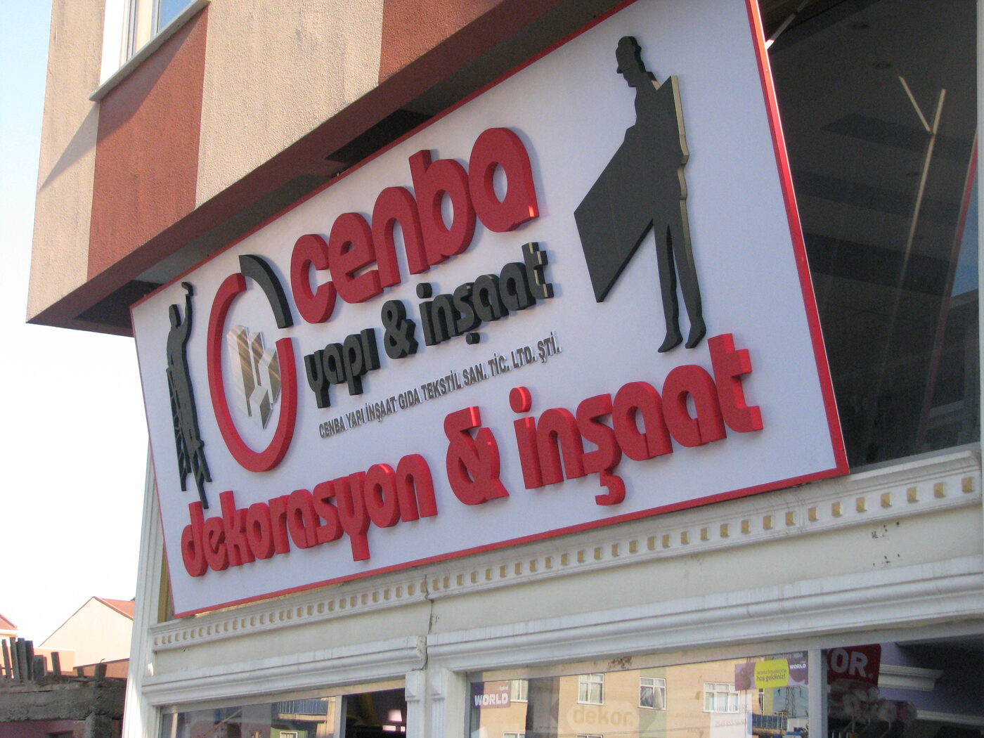 Işıklı tabela ve cephe tabela projesi - Koca Reklam