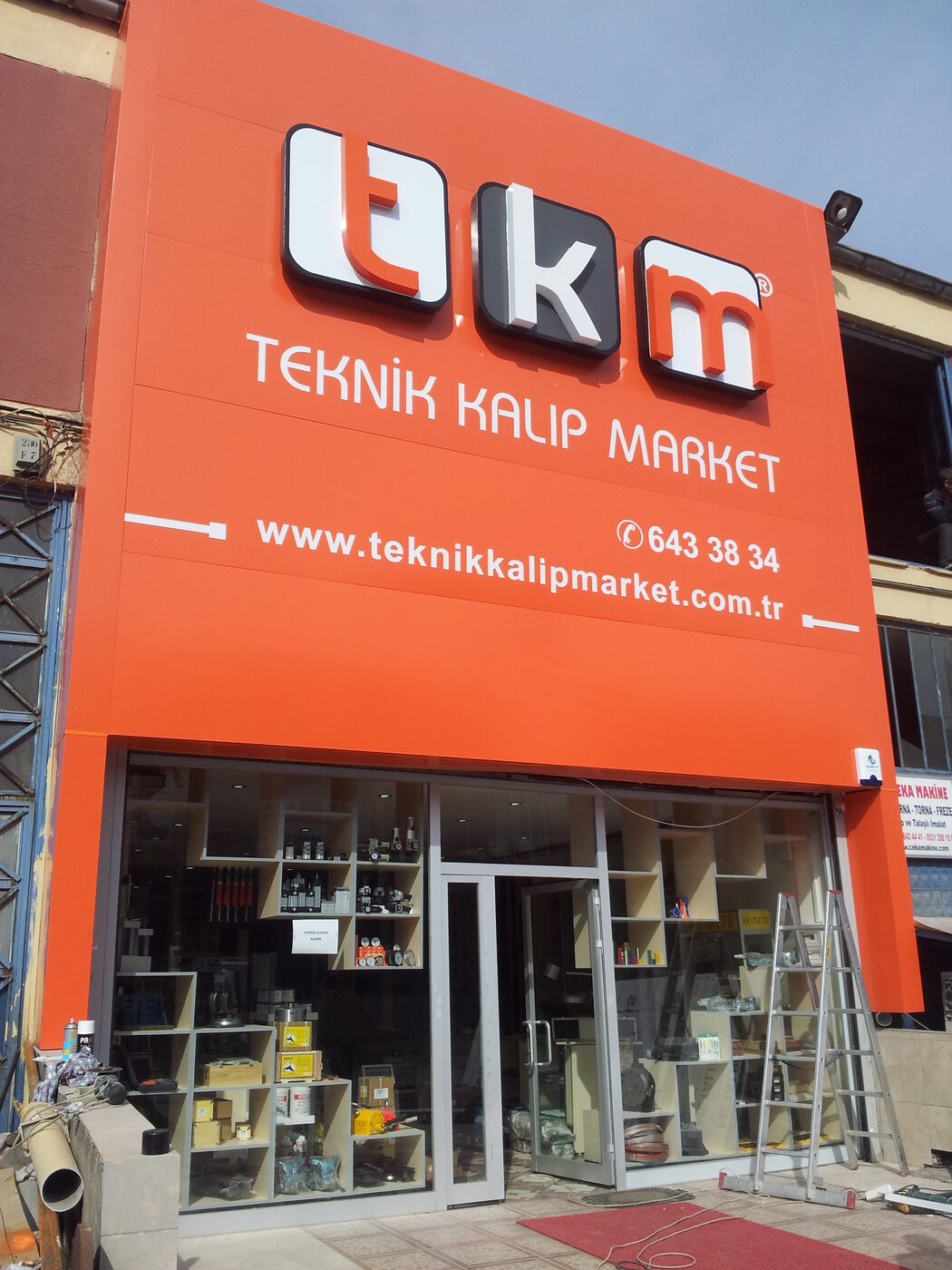 Kutu harf tabela projesi - Koca Reklam