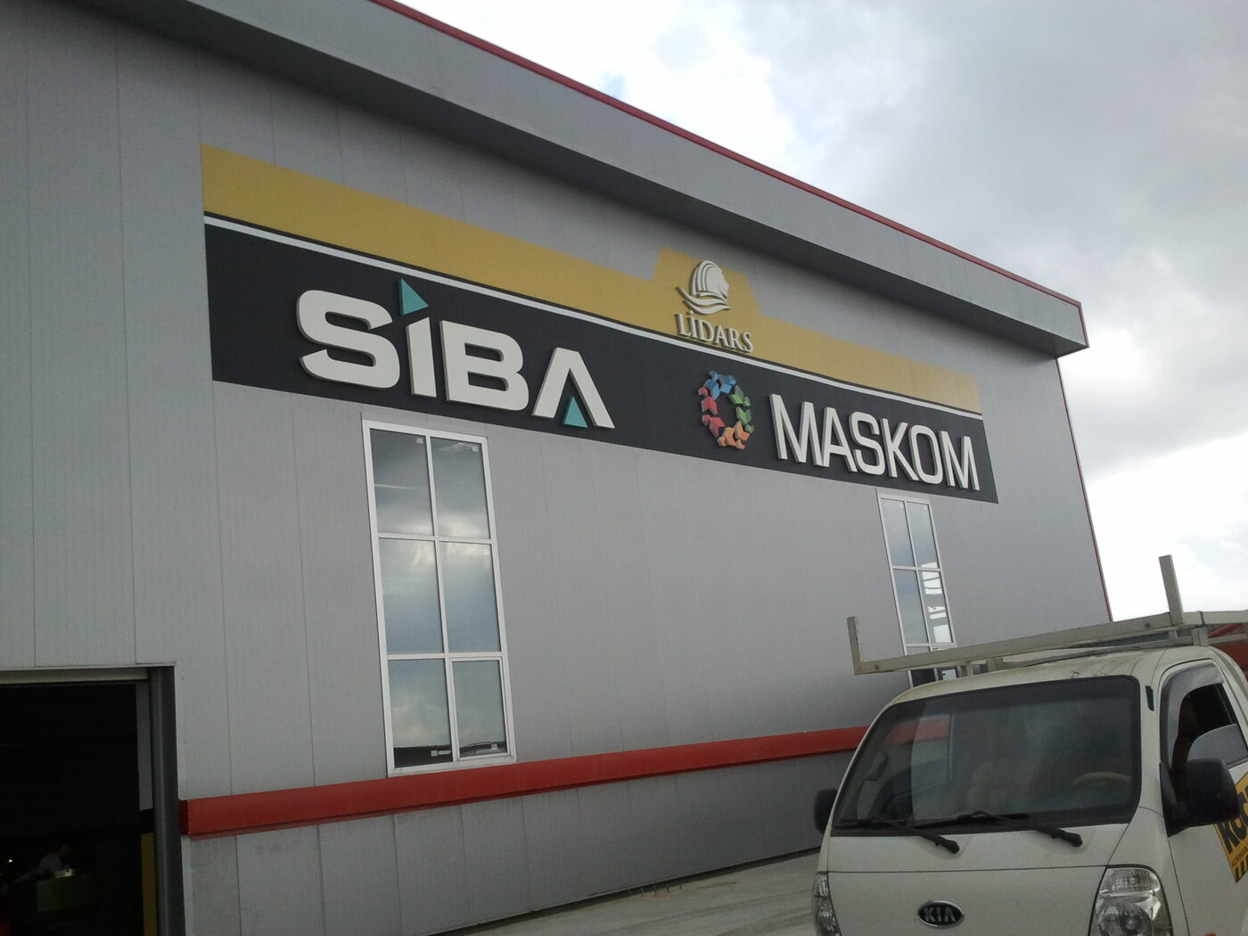 Kutu harf tabela projesi - Koca Reklam
