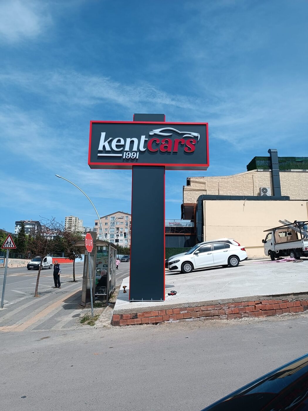 Totem ve yönlendirme tabelası - Koca Reklam